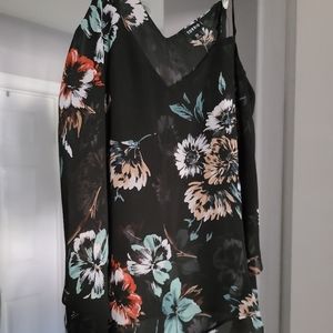 Torrid black and floral